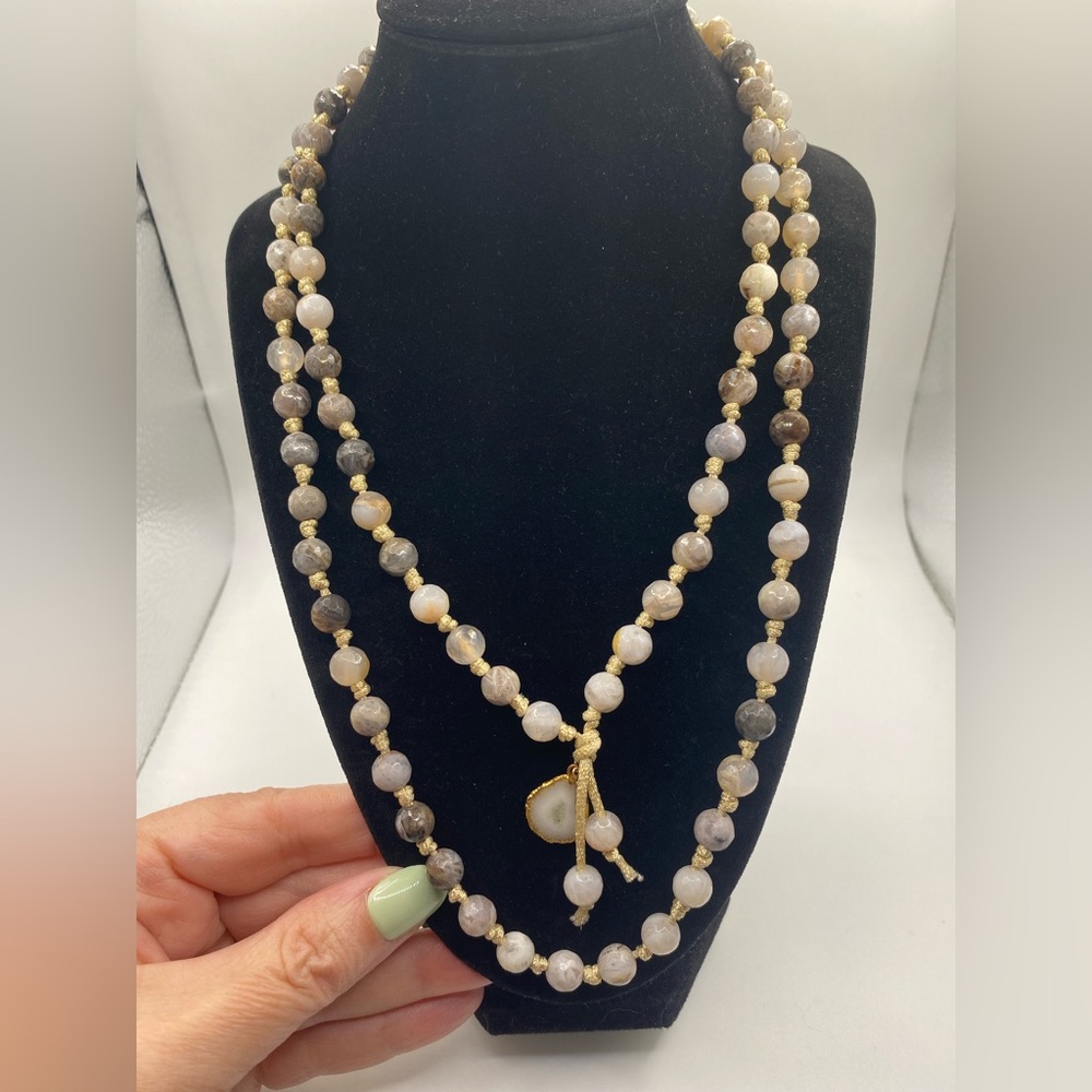 🖤🩶Host Pick🩶🖤 Chan Luu Solar Quartz Charm Opal Necklace - Picture 11 of 17